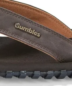 Gumbies Vegovert Flip-Flops Brown