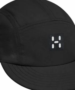 Haglöfs Brand Five Panel Cap True Black Solid