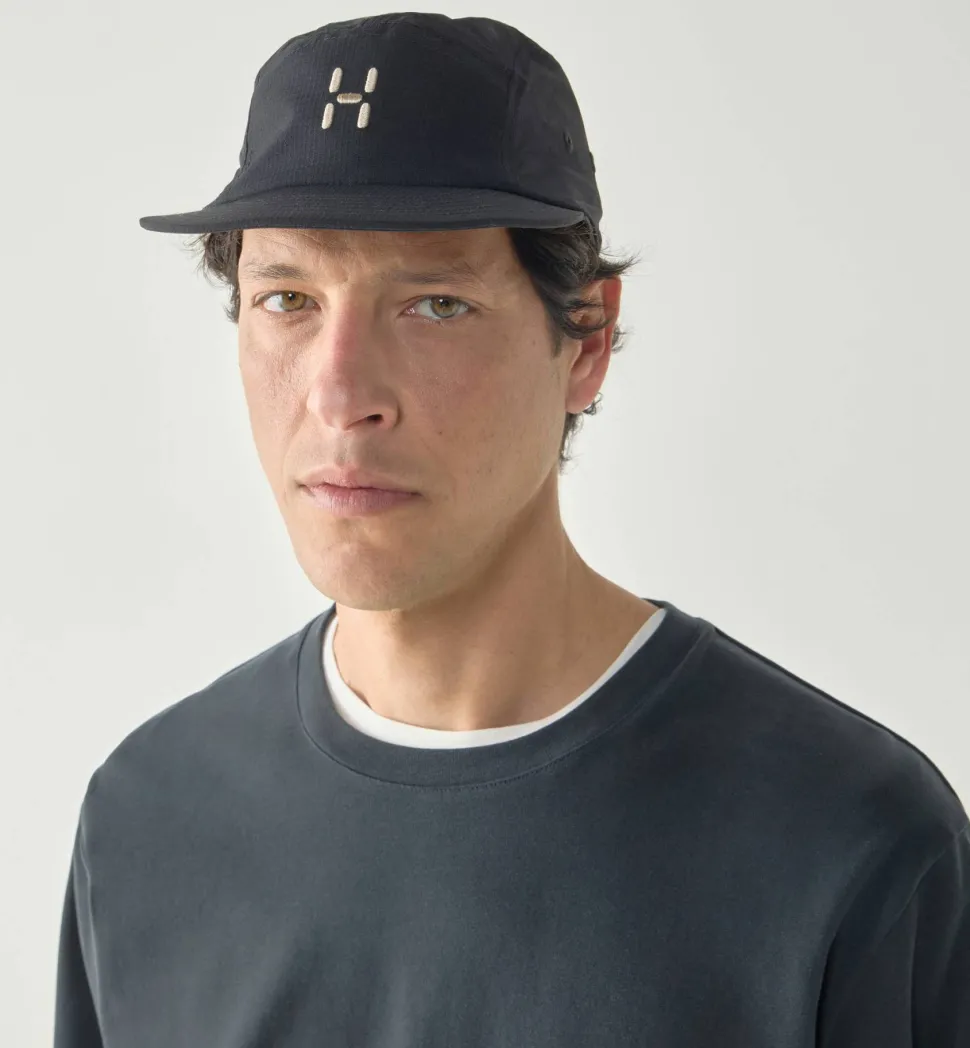 Haglöfs Brand Five Panel Cap True Black