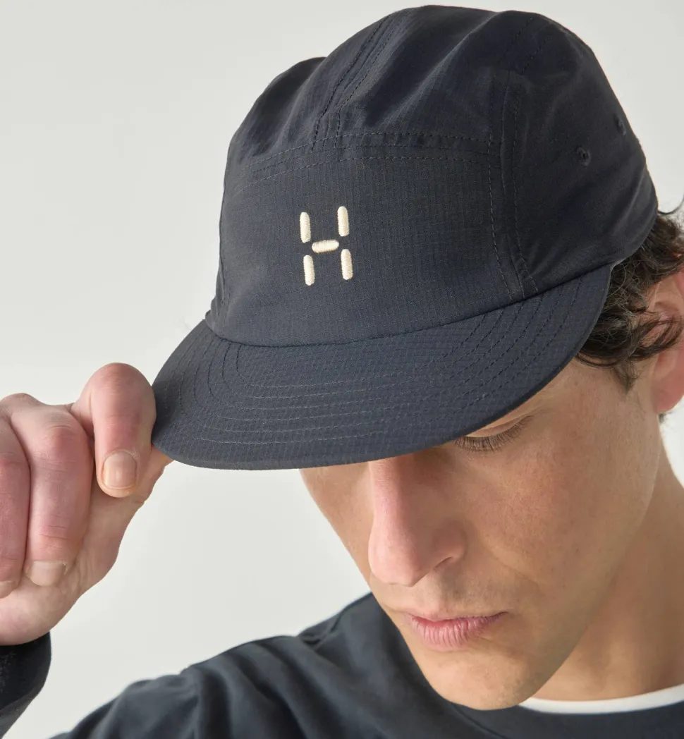 Haglöfs Brand Five Panel Cap True Black
