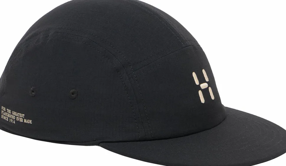 Haglöfs Brand Five Panel Cap True Black