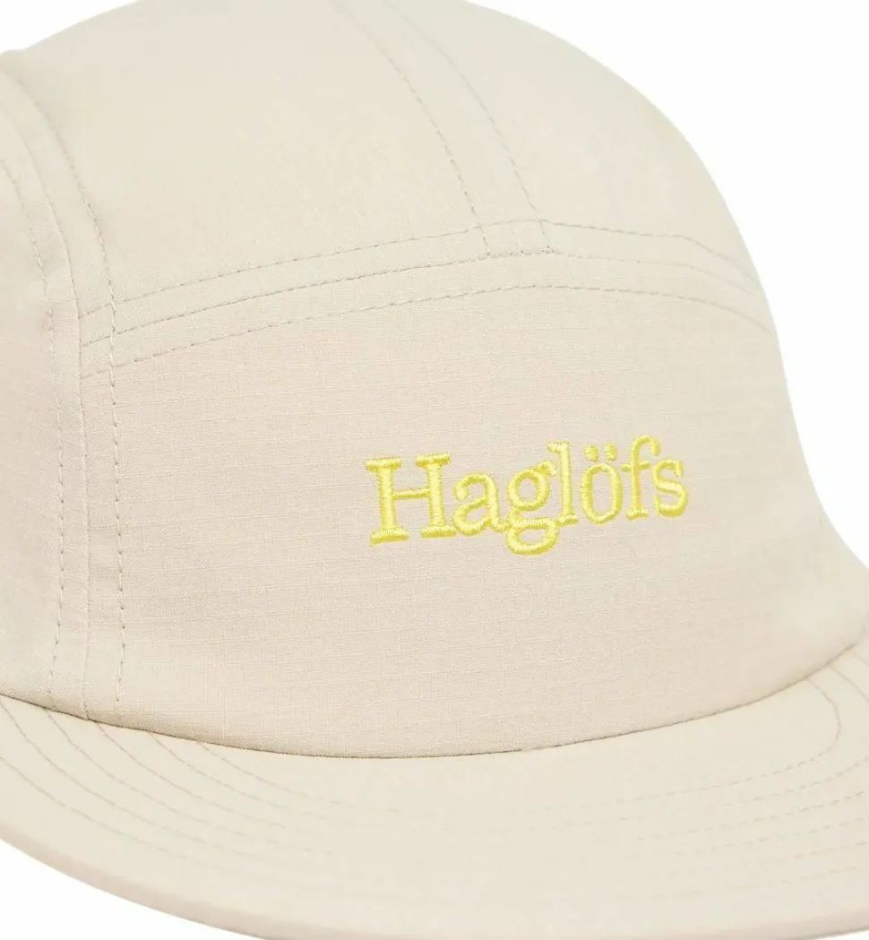 Haglöfs Brand Five Panel Cap Chalk Beige