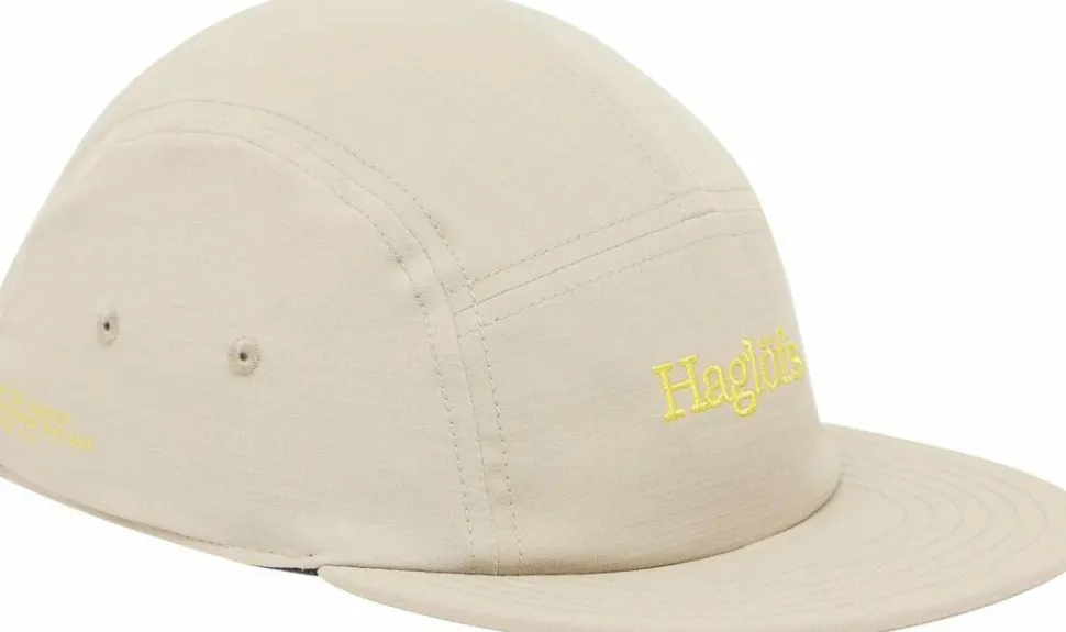 Haglöfs Brand Five Panel Cap Chalk Beige