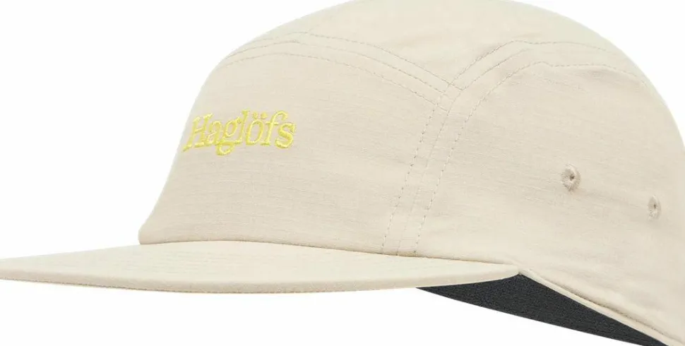 Haglöfs Brand Five Panel Cap Chalk Beige