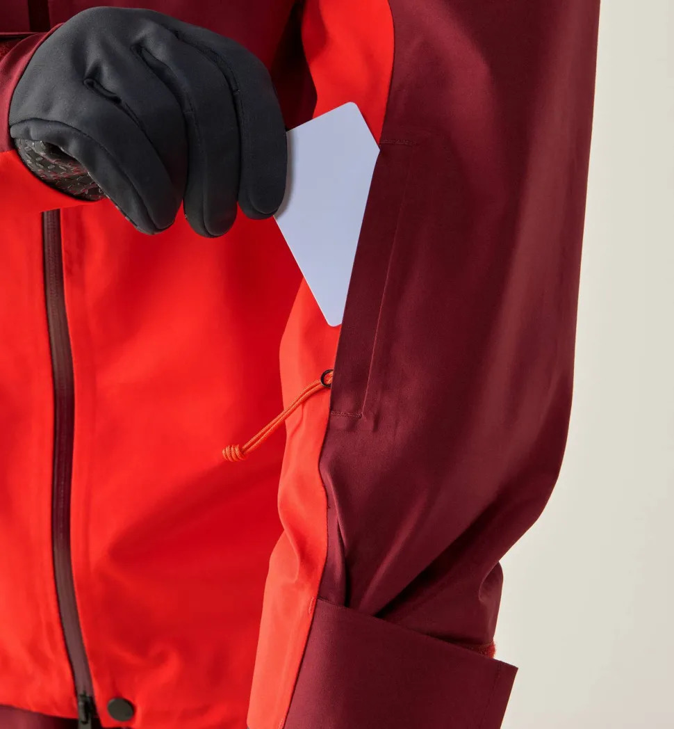 Haglöfs Men's Alper Proof Jacket Carmine Red/tech Red