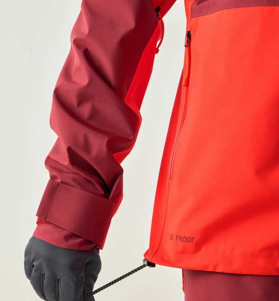 Haglöfs Men's Alper Proof Jacket Carmine Red/tech Red