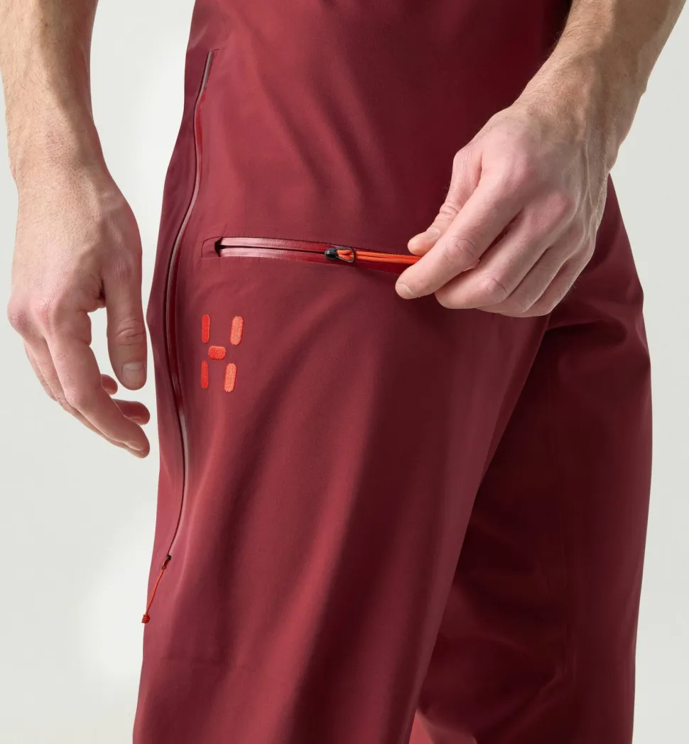 Haglöfs Men's Alper Proof Pant Carmine Red