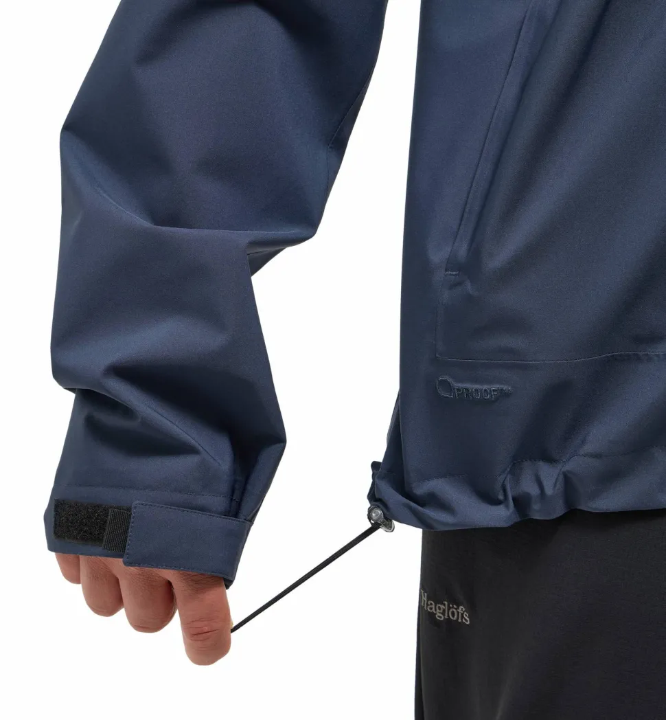Haglöfs Men's Breeze Proof Jacket Tarn Blue