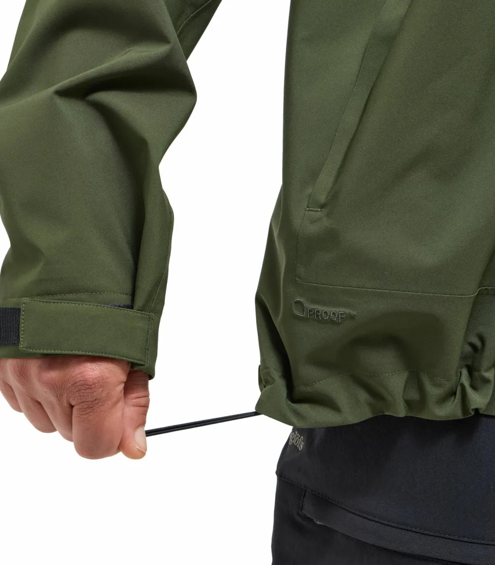 Haglöfs Men's Breeze Proof Jacket Seaweed Green