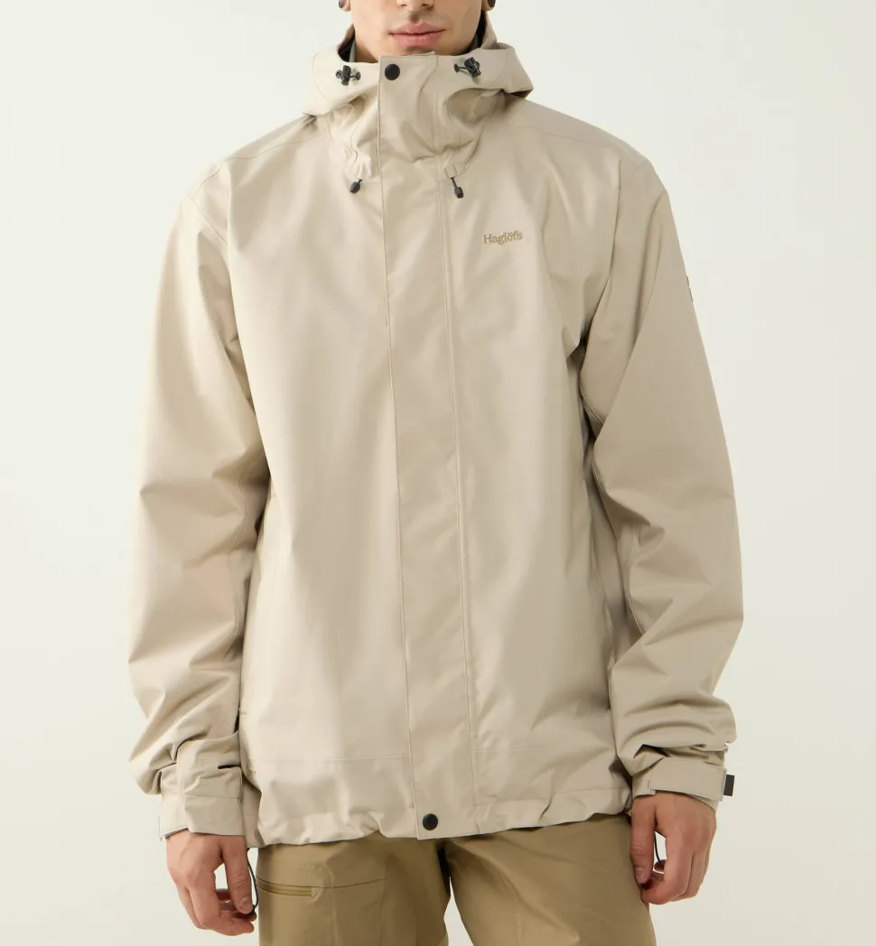 Haglöfs Men's Breeze Proof Jacket Chalk Beige