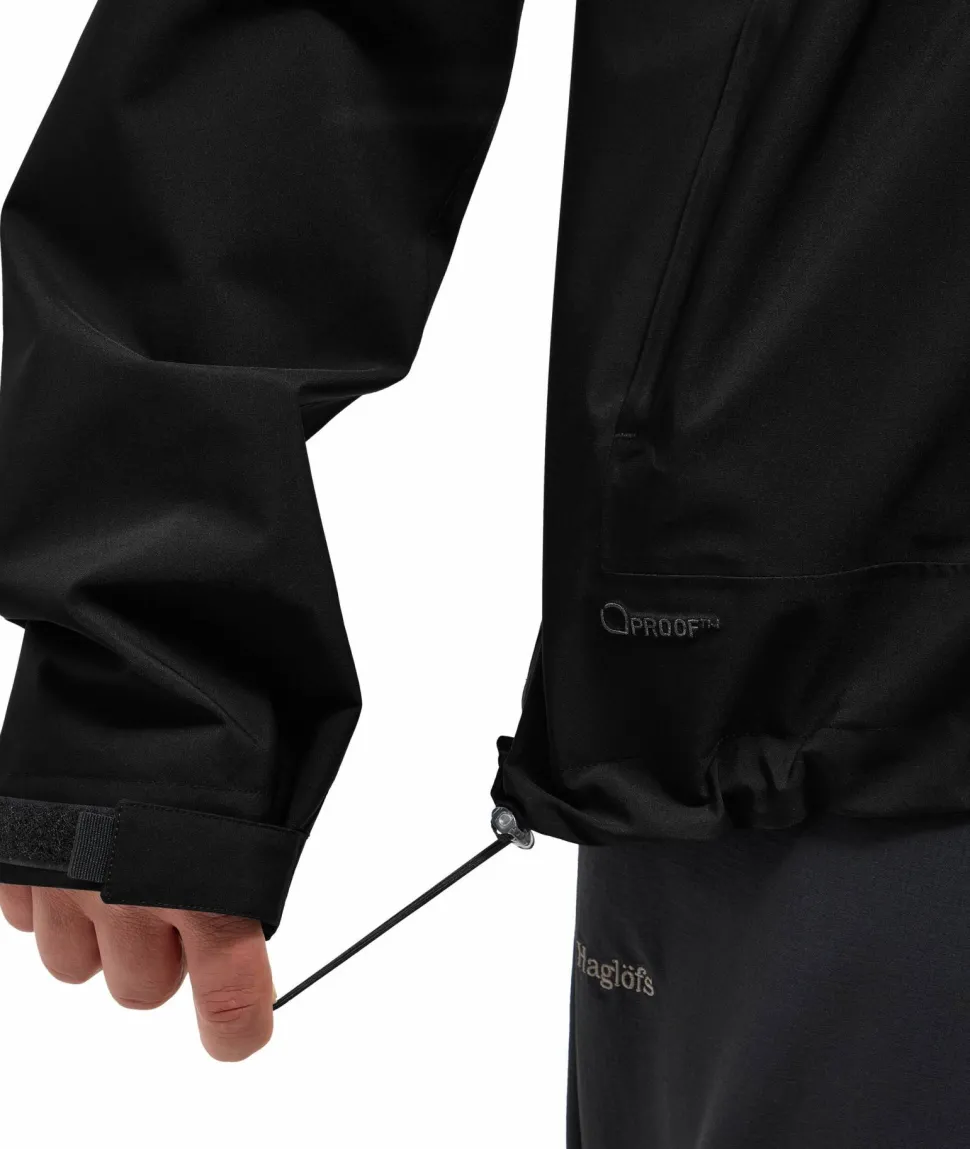 Haglöfs Men's Breeze Proof Jacket True Black