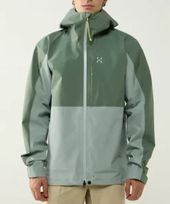 Haglöfs Men's Front Proof II Jacket Chlorophyll Green/dew Green