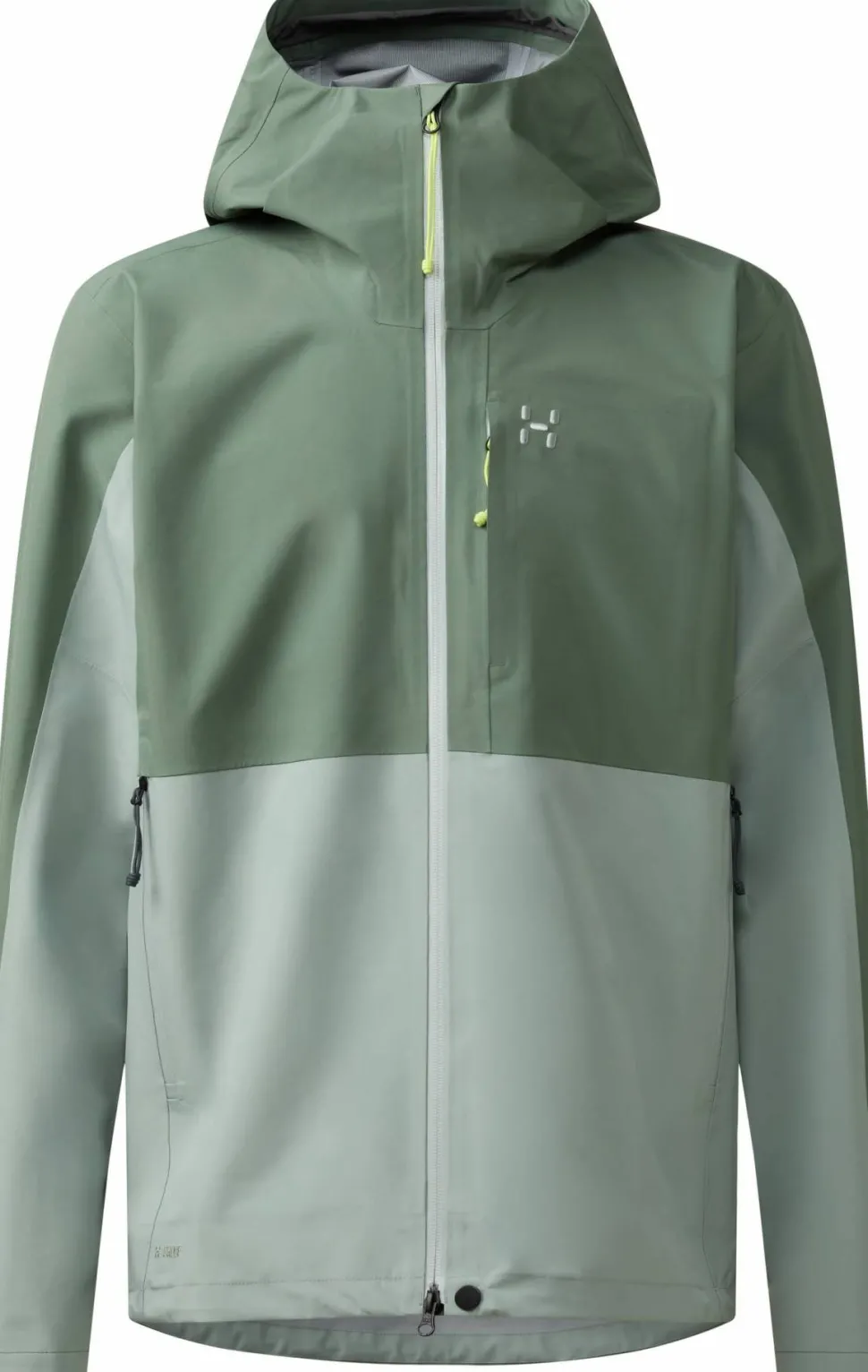Haglöfs Men's Front Proof II Jacket Chlorophyll Green/dew Green