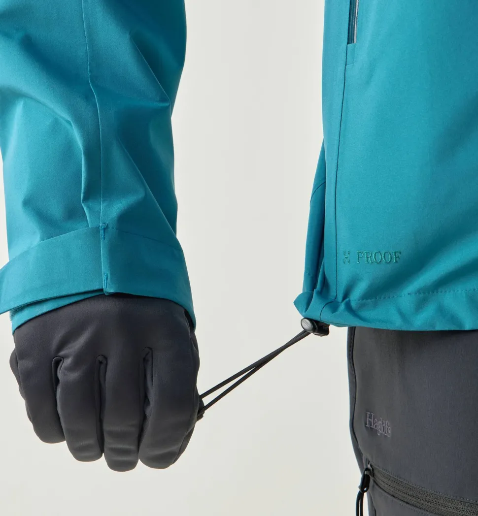 Haglöfs Men's Front Proof II Jacket Deep Teal