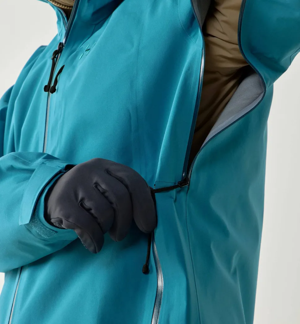 Haglöfs Men's Front Proof II Jacket Deep Teal