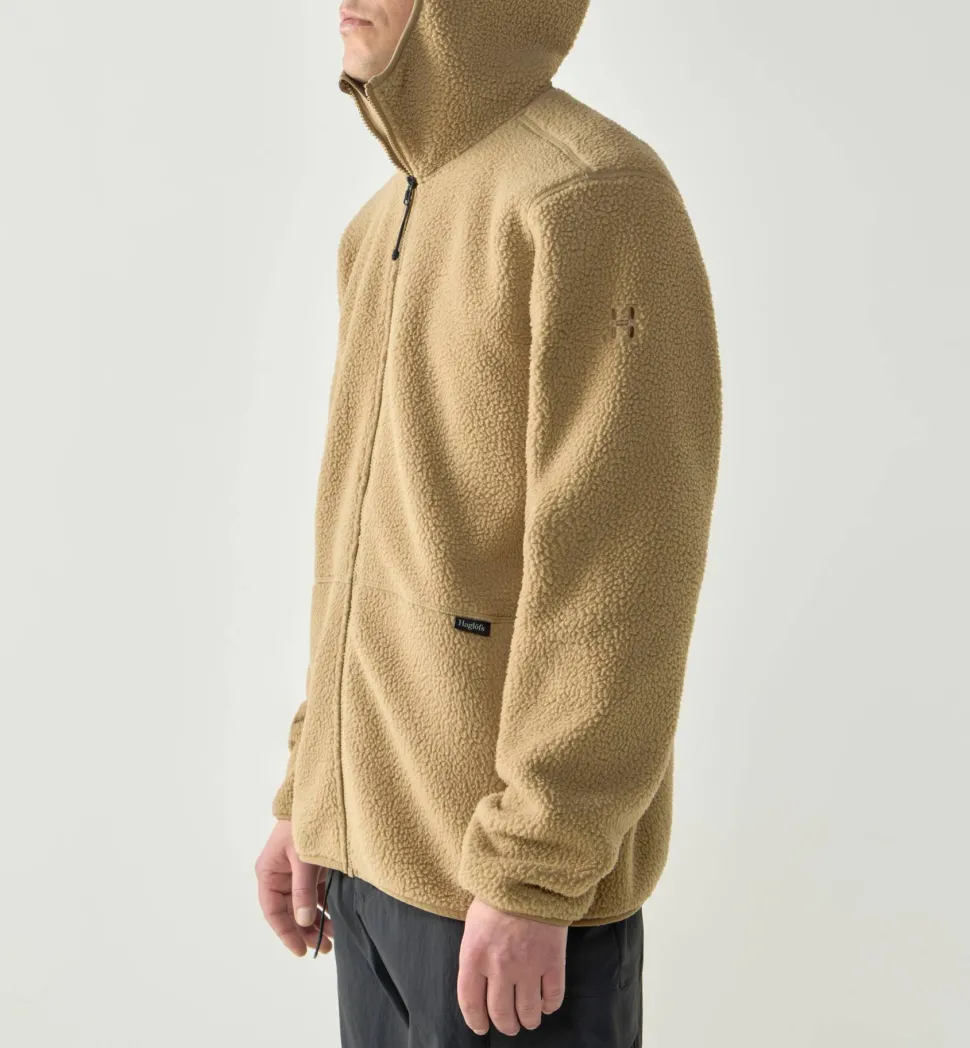 Haglöfs Men's Funäs Pile Hood Oak Brown