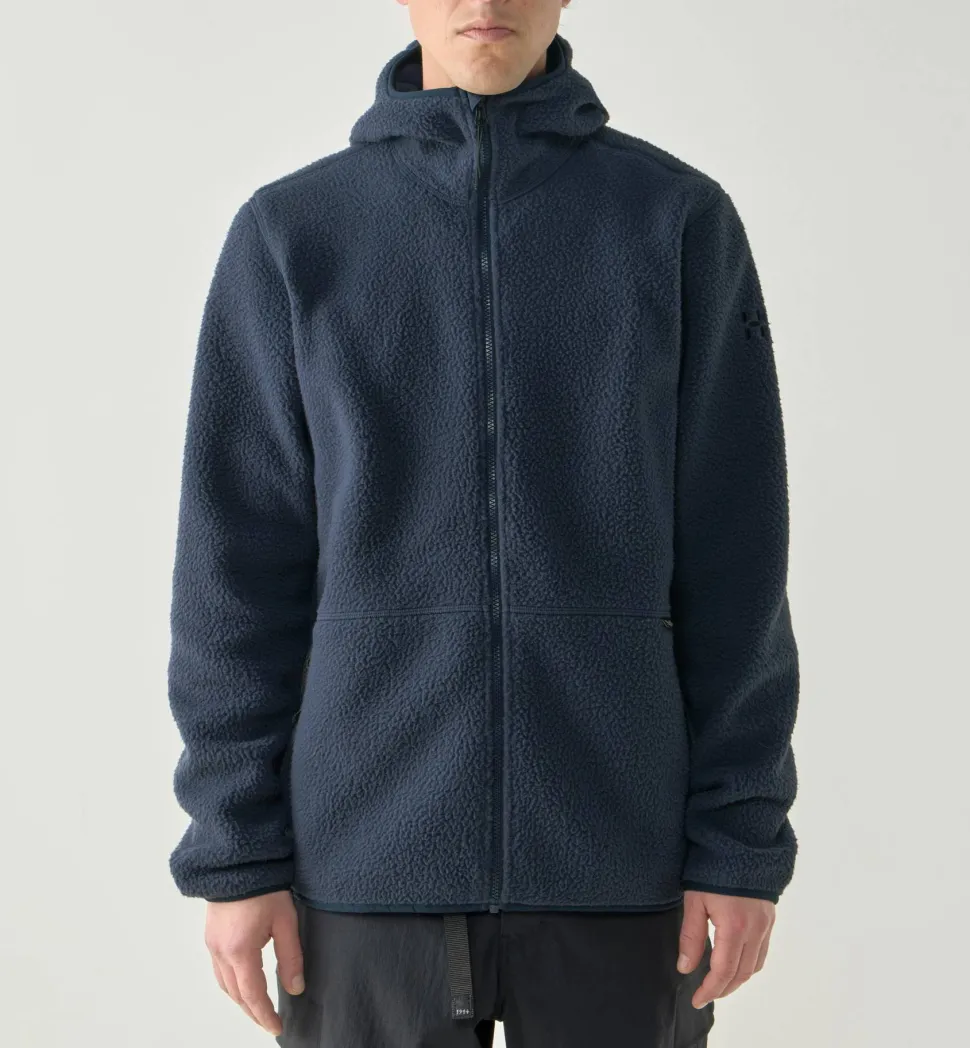 Haglöfs Men's Funäs Pile Hood Tarn Blue