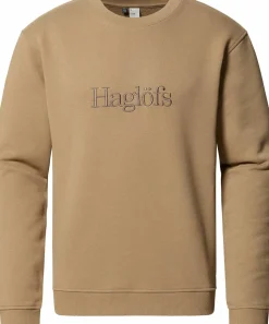 Haglöfs Men's Haglöfs Crewneck Oak Brown