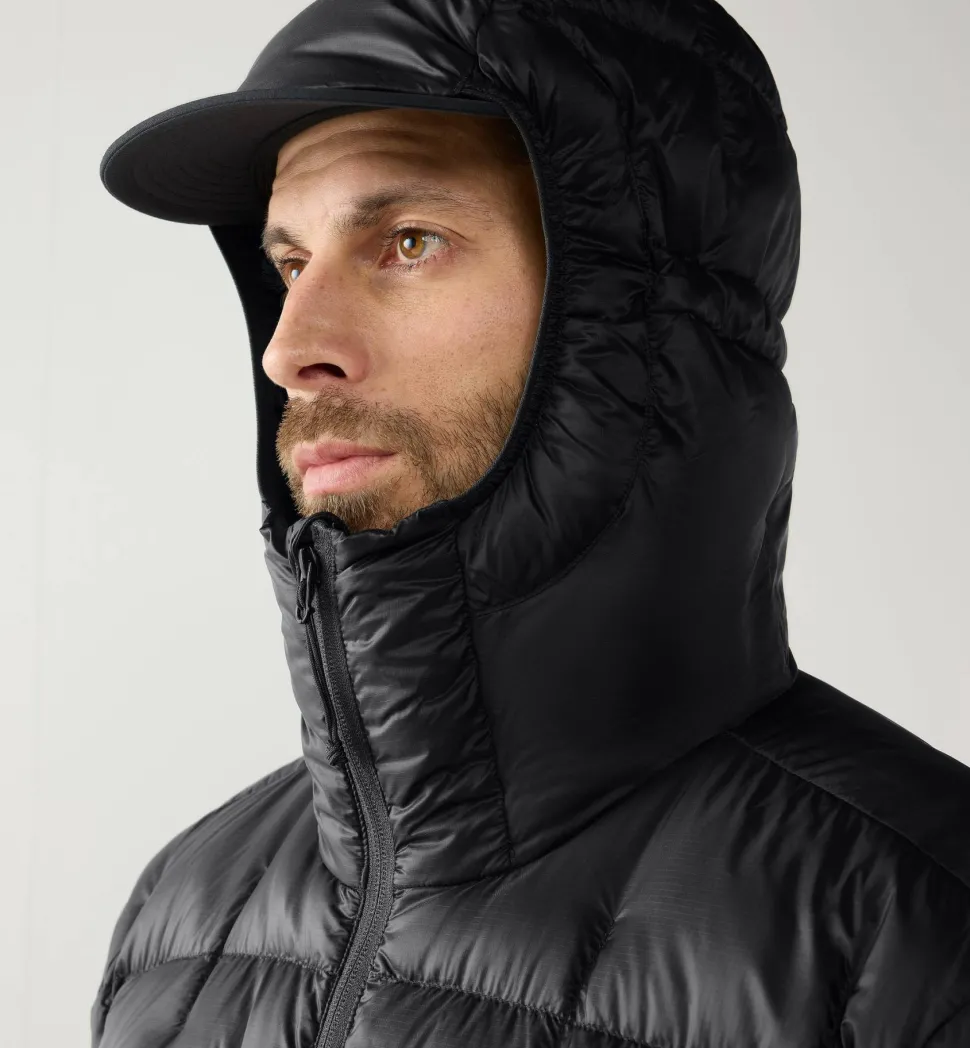 Haglöfs Men's Hede Down Hood True Black