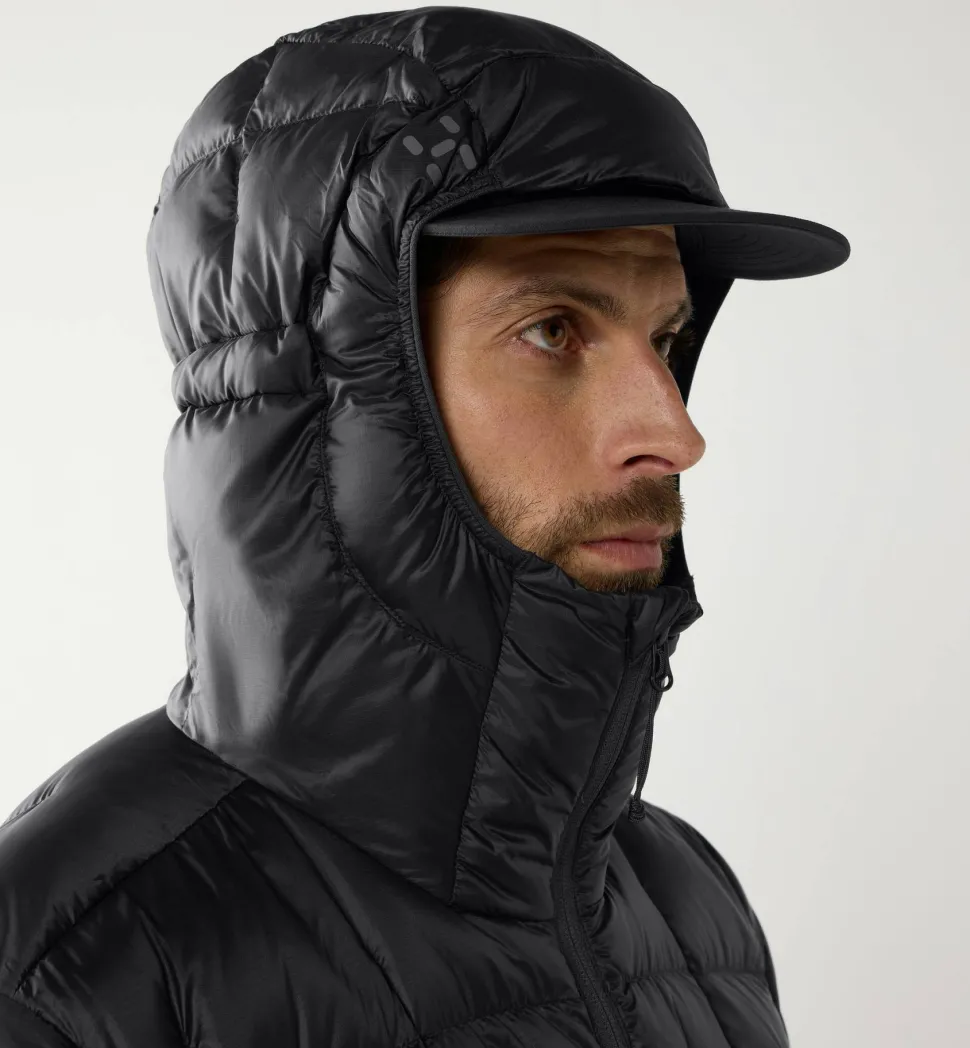 Haglöfs Men's Hede Down Hood True Black