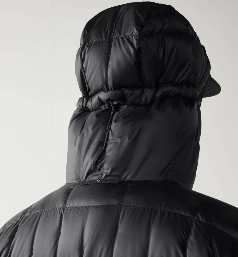 Haglöfs Men's Hede Down Hood True Black