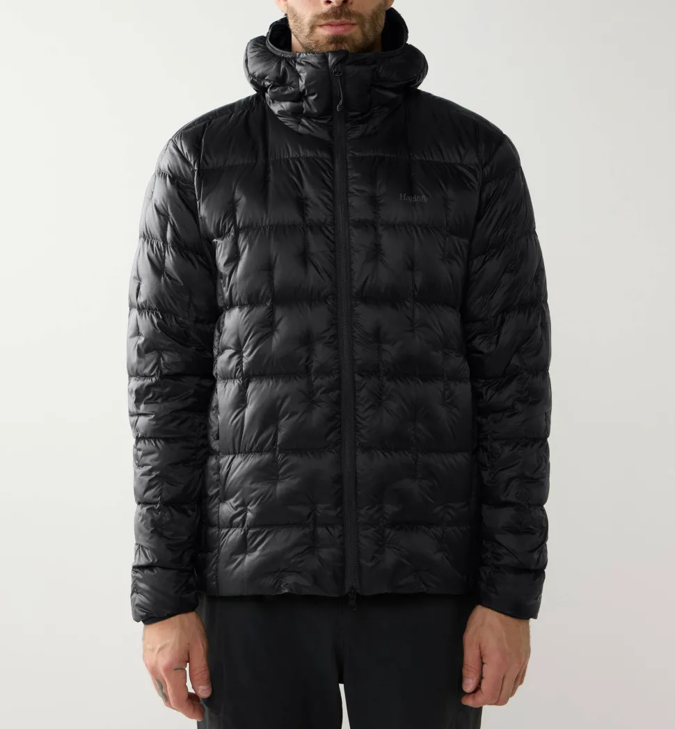 Haglöfs Men's Hede Down Hood True Black