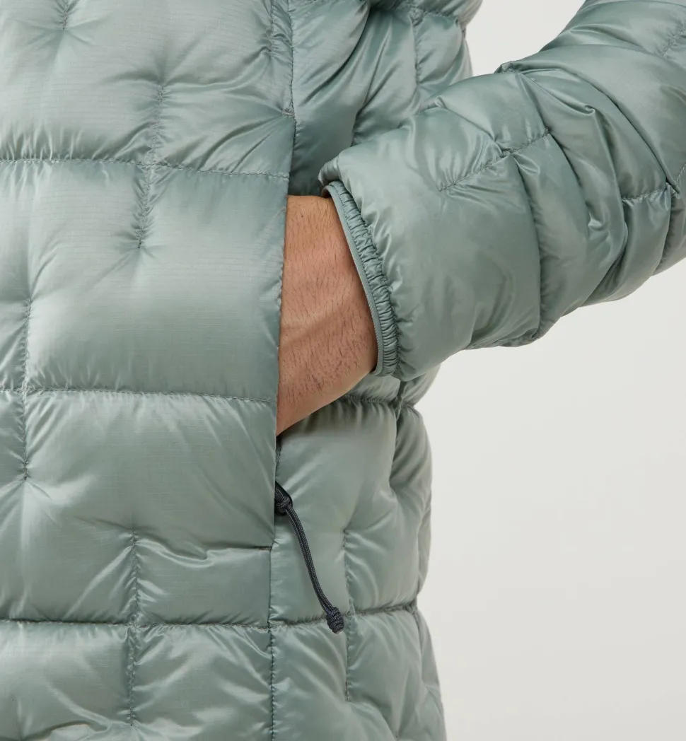 Haglöfs Men's Hede Down Hood Dew Green