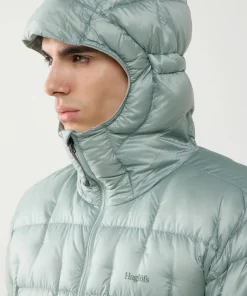 Haglöfs Men's Hede Down Hood Dew Green