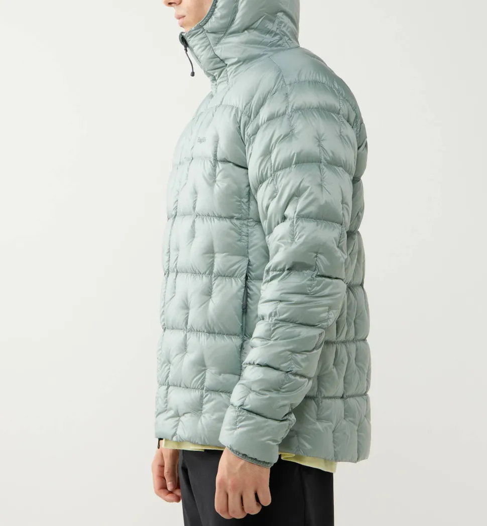 Haglöfs Men's Hede Down Hood Dew Green