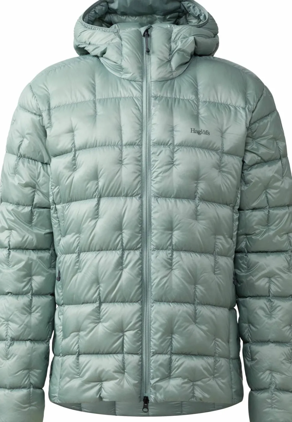 Haglöfs Men's Hede Down Hood Dew Green