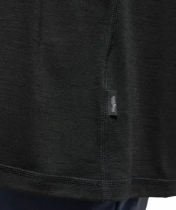 Haglöfs Men's Kaise Wool Long Sleeve Tee True Black