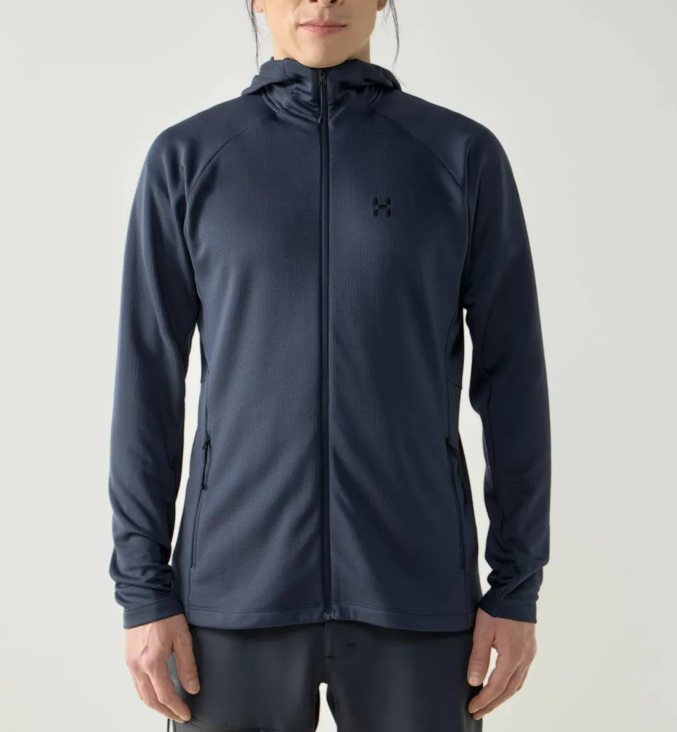 Haglöfs Men's Korp Mid Hood Tarn Blue