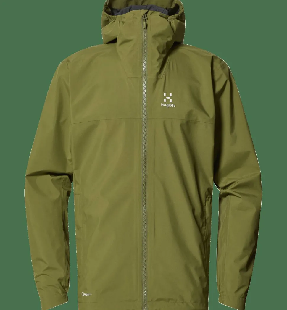 Haglöfs Men's Korp Proof Jacket Olive Green