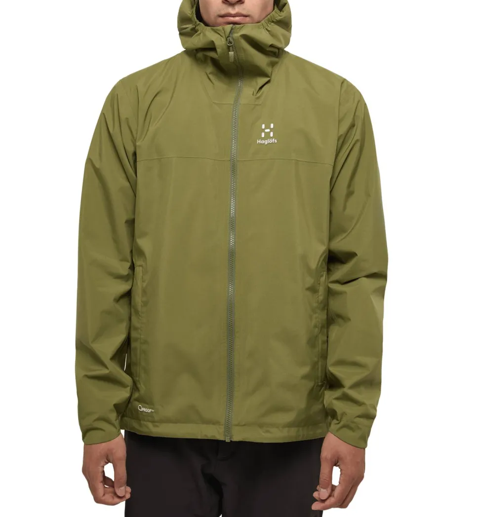 Haglöfs Men's Korp Proof Jacket Olive Green