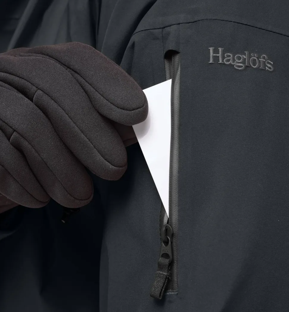 Haglöfs Men's Latnja GORE-TEX Insulated Jacket True Black