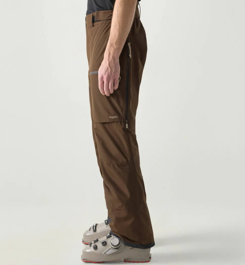 Haglöfs Men's Latnja GORE-TEX Insulated Pant Woodland Brown