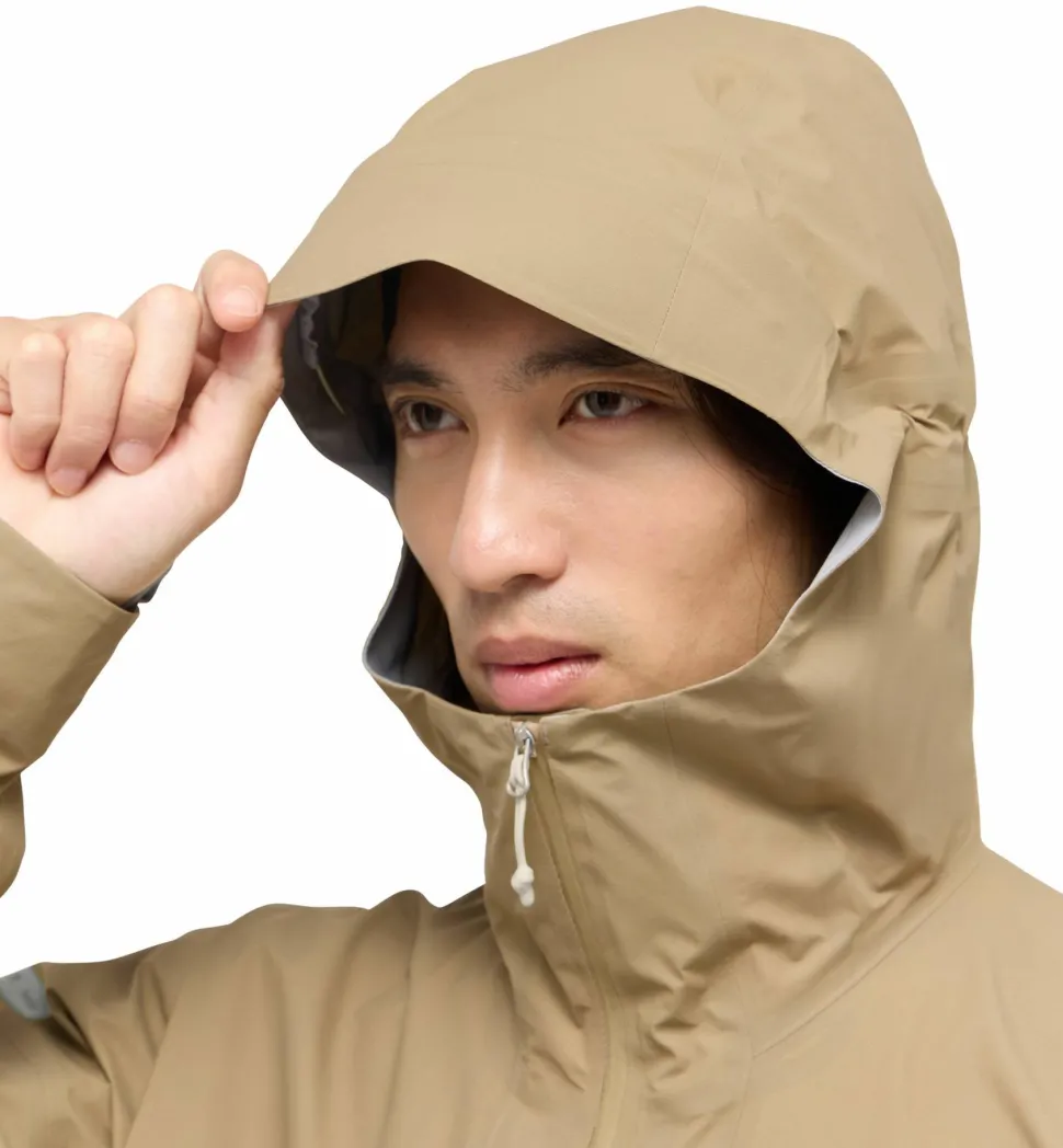 Haglöfs Men's L.I.M Airak GORE-TEX Jacket Oak Brown