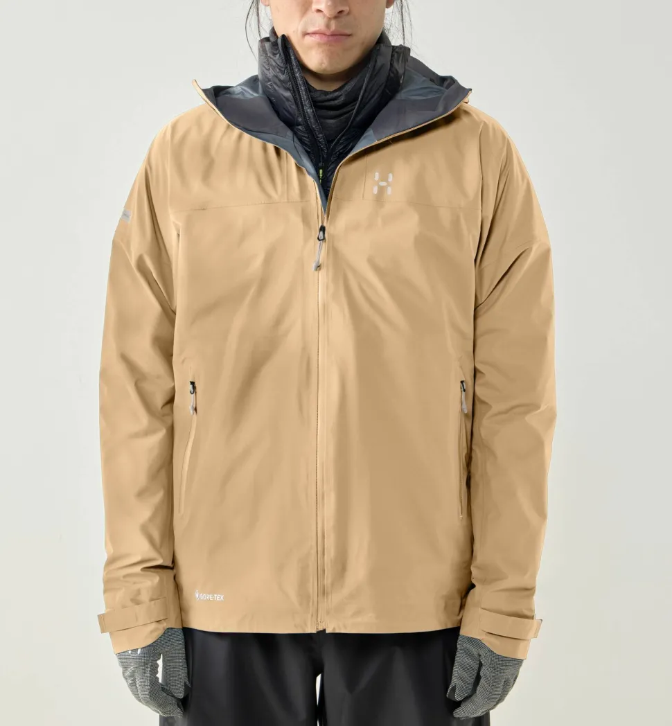 Haglöfs Men's L.I.M Airak GORE-TEX Jacket Oak Brown