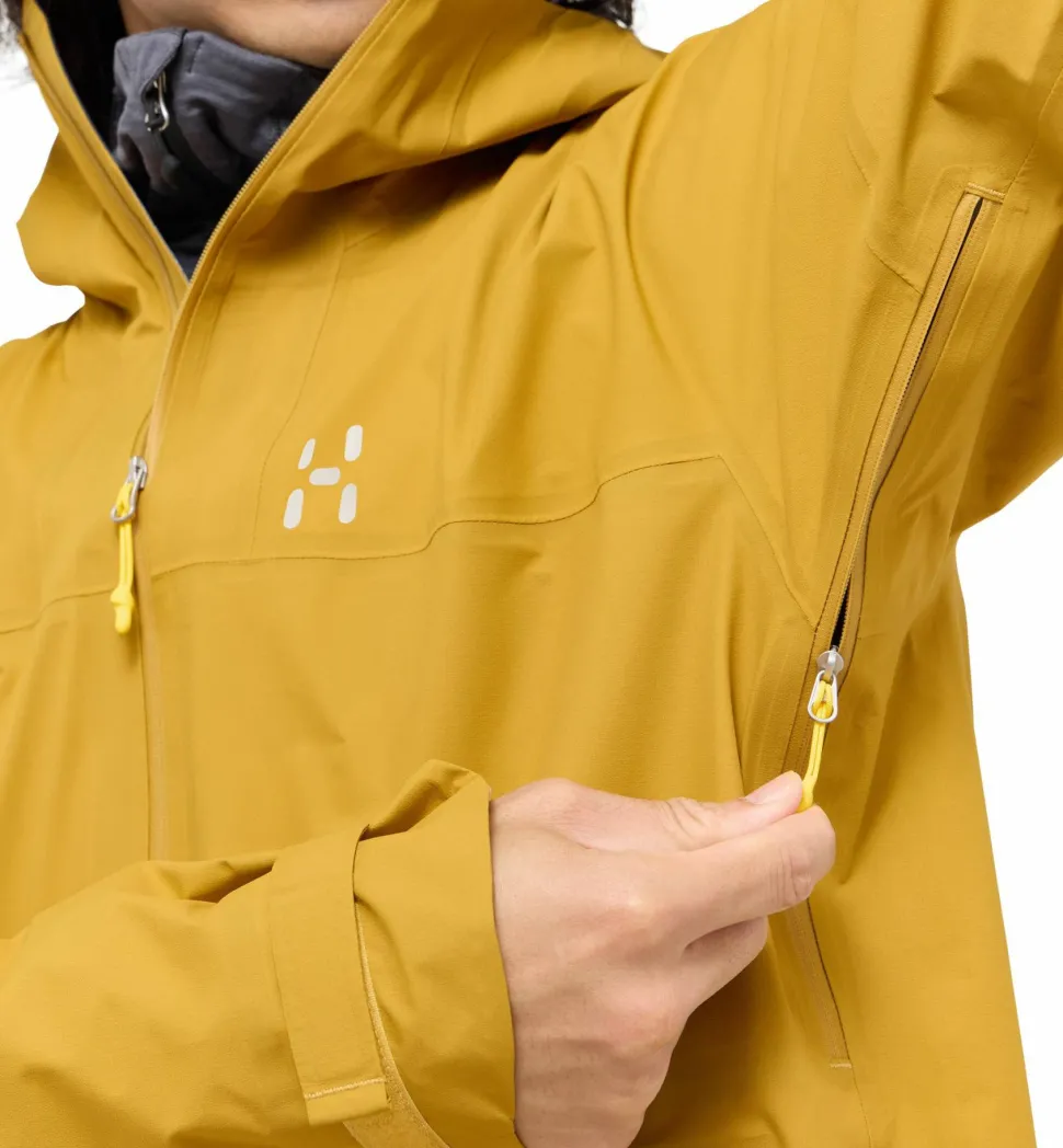 Haglöfs Men's L.I.M Airak GORE-TEX Jacket Clay Yellow