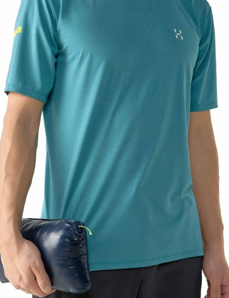 Haglöfs Men's L.I.M Down II Hood Tarn Blue