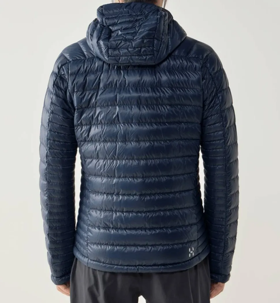 Haglöfs Men's L.I.M Down II Hood Tarn Blue