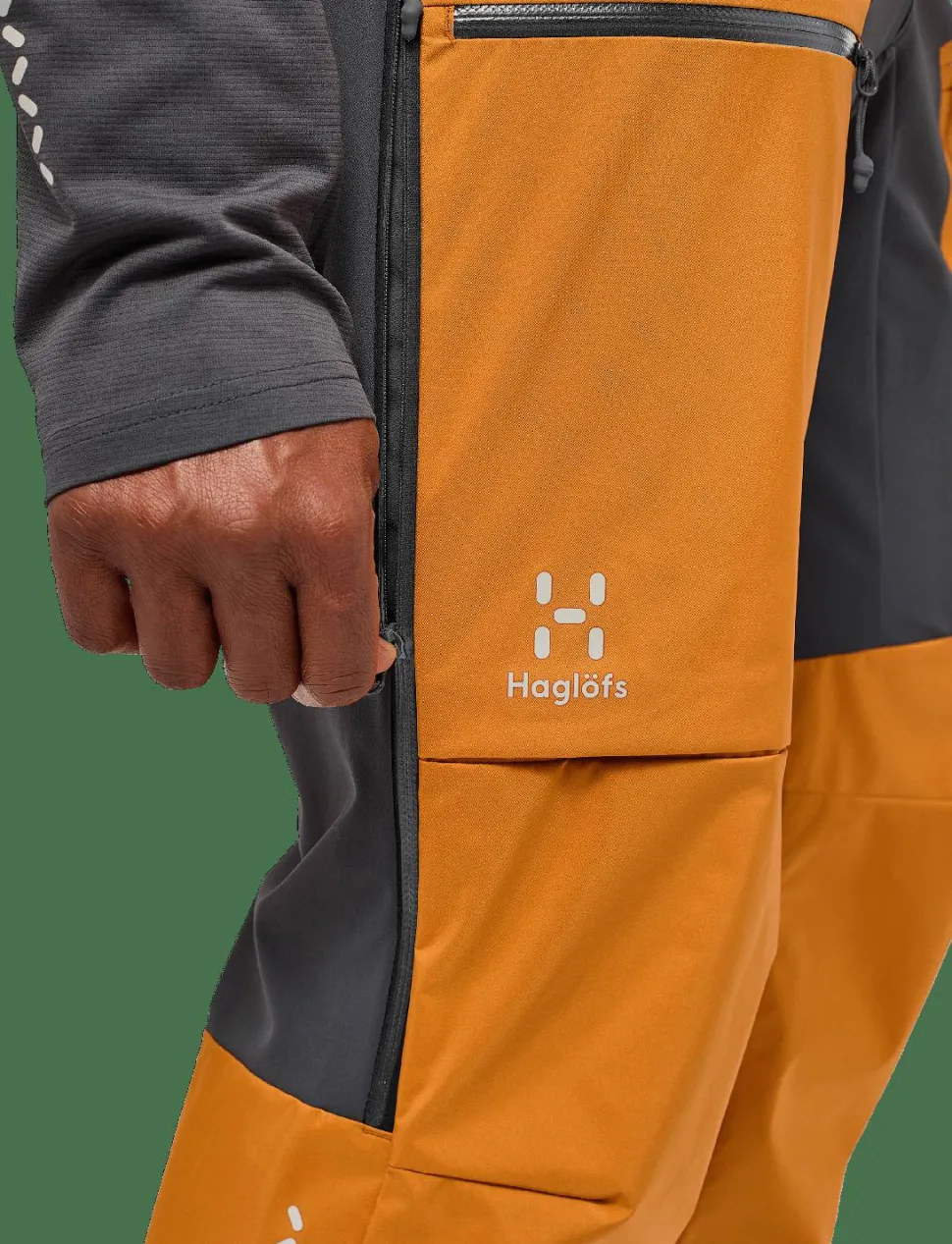 Haglöfs Men's L.I.M Hybrid Touring Pant Desert Yellow/Magnetite