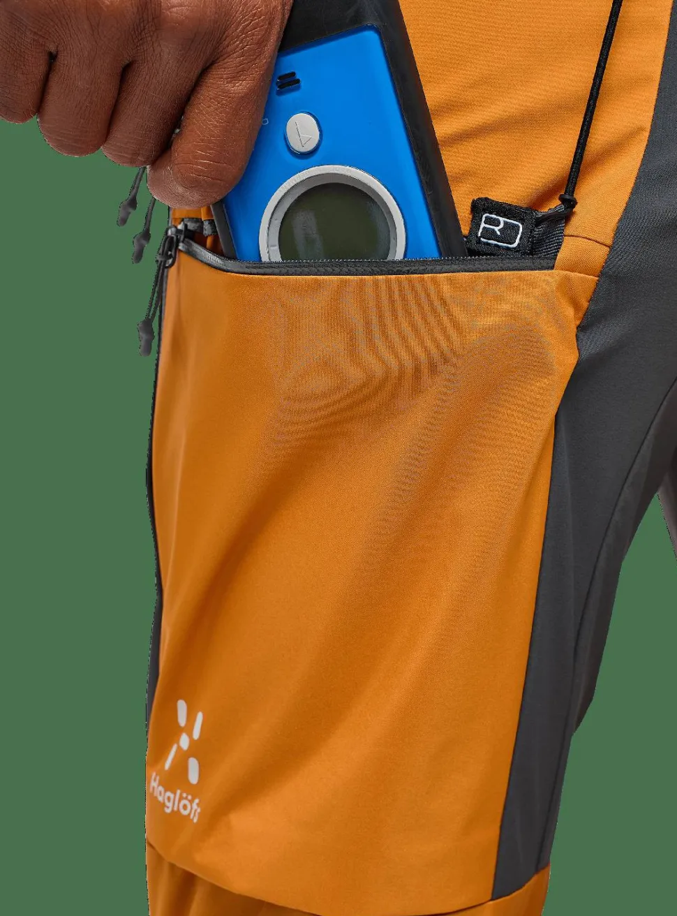 Haglöfs Men's L.I.M Hybrid Touring Pant Desert Yellow/Magnetite