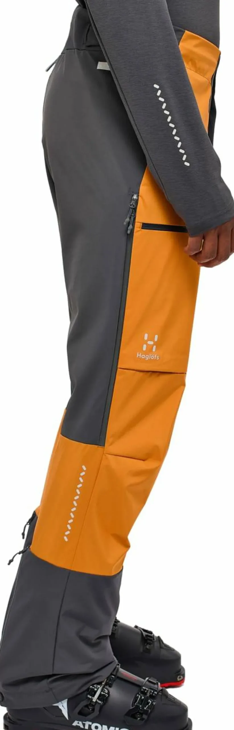 Haglöfs Men's L.I.M Hybrid Touring Pant Desert Yellow/Magnetite