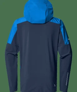 Haglöfs Men's L.I.M Hybrid Touring Hood Electric Blue/Tarn Blue