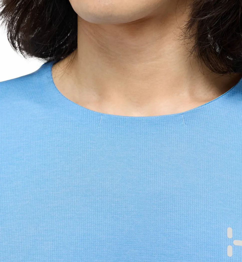 Haglöfs Men's L.I.M Ridge Tee Sky Blue