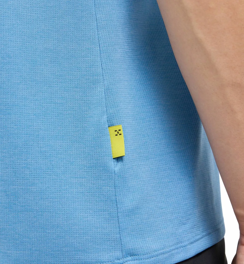 Haglöfs Men's L.I.M Ridge Tee Sky Blue