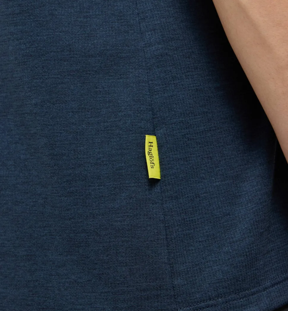 Haglöfs Men's L.I.M Ridge Tee Tarn Blue
