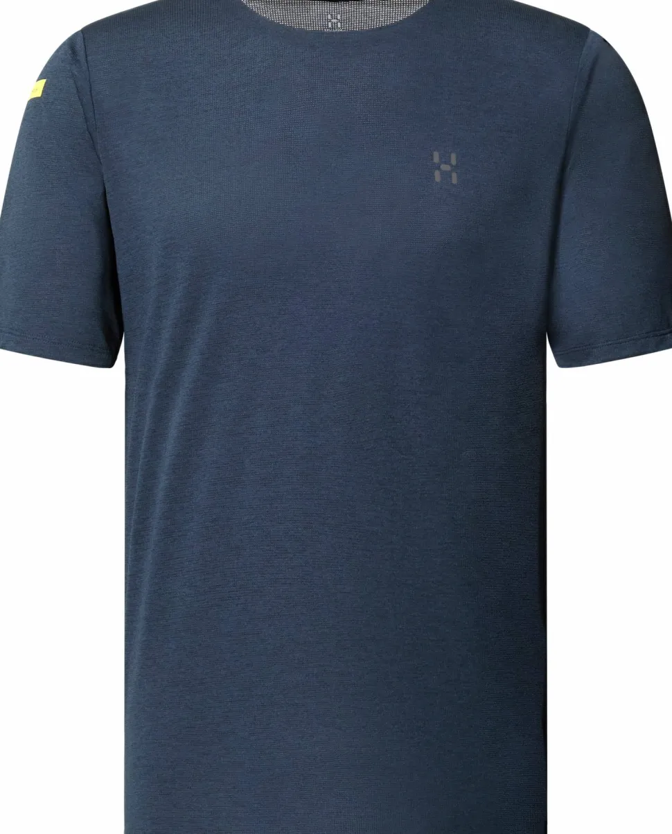 Haglöfs Men's L.I.M Ridge Tee Tarn Blue