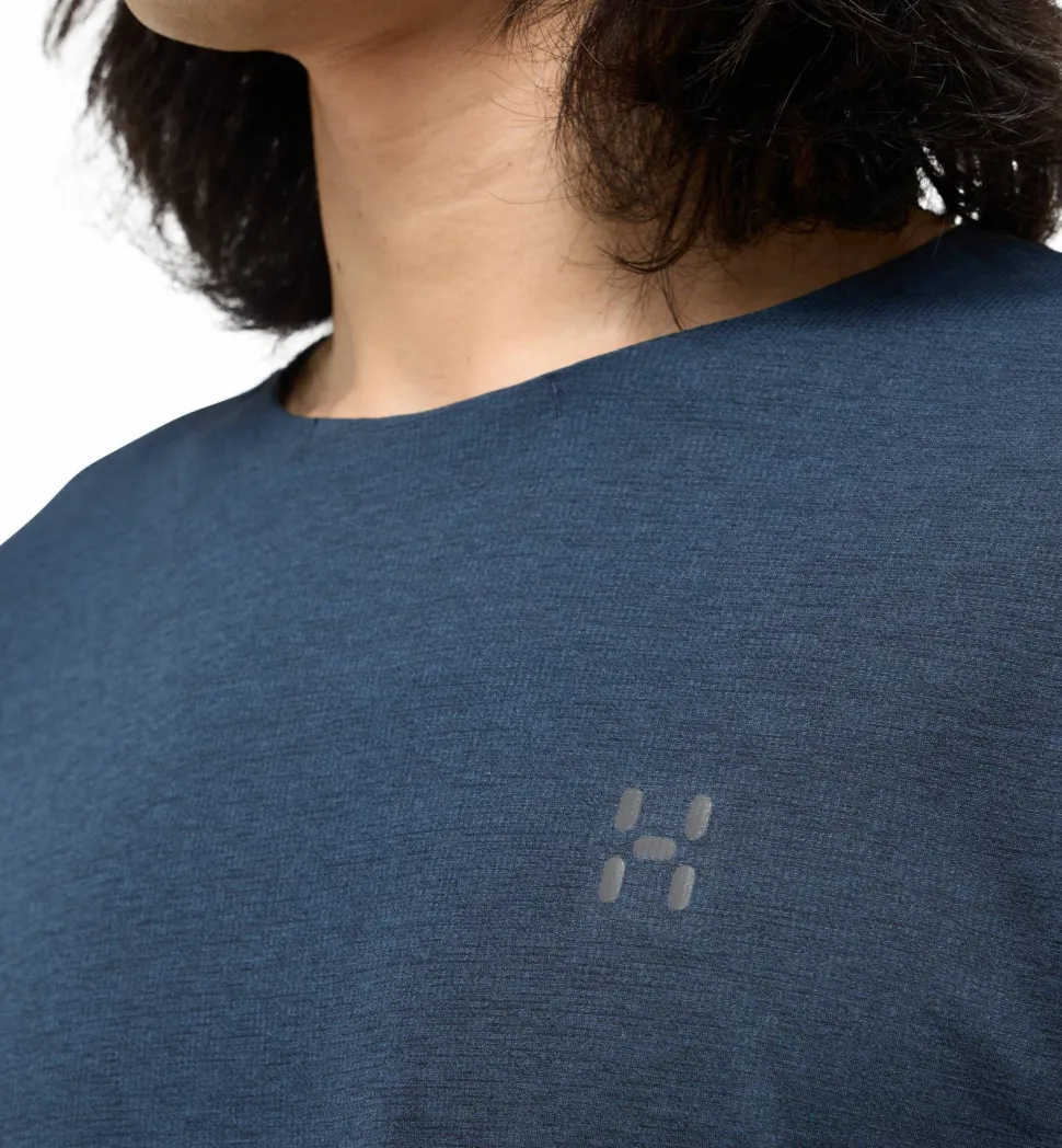 Haglöfs Men's L.I.M Ridge Tee Tarn Blue